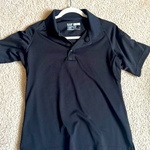 Brand new 5.11 tactical polo with pen holder in sleeve.